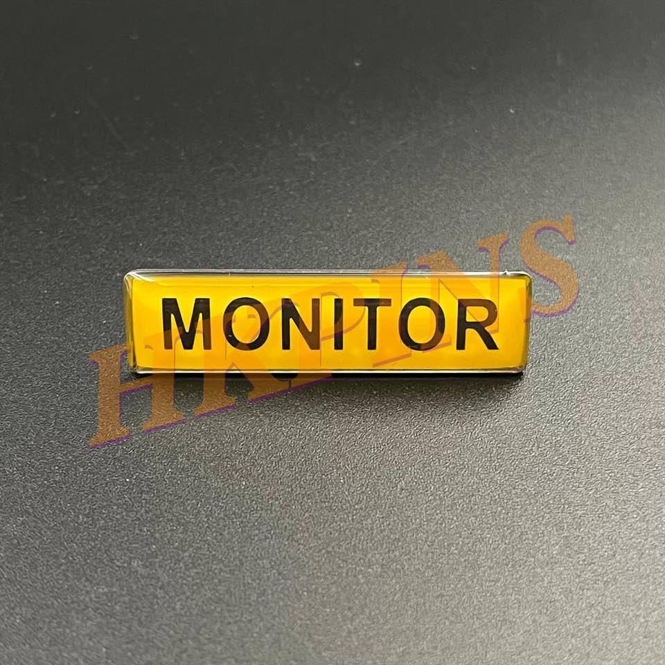 Monitor章 - Metal badges